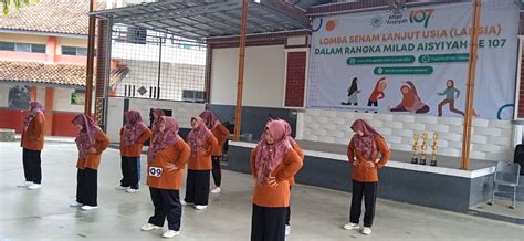 Seru Lomba Senam Bahagia Meriahkan Milad Aisyiyah Ke Di Bumiayu