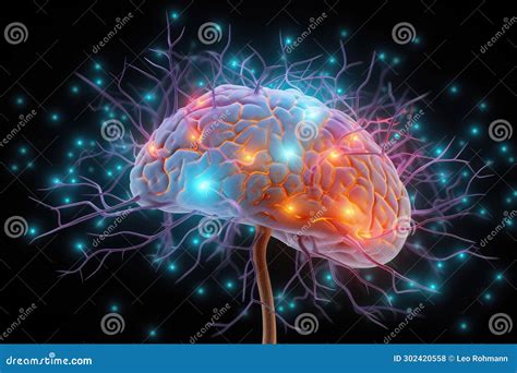 Ilustraci N Cerebral Colorida Ciencia Cognitiva Psicolog A Educativa