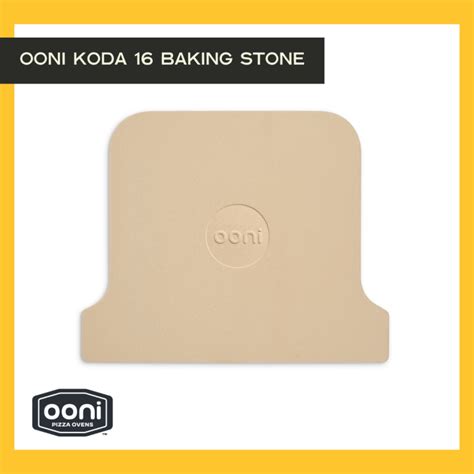 Ooni Koda 16 Pizza Oven Baking Stone Lazada Singapore