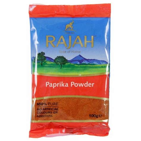 Rajah Paprika Powder 100g Pagbilan Online Tindahan