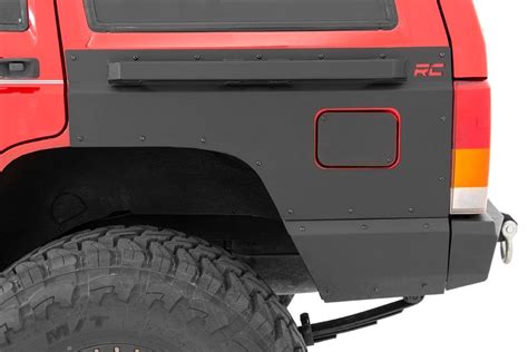 Rough Country Rear Quarter Panel Armor For Jeep Cherokee Xj