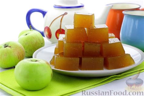 Рецепт: Мармелад из яблок на RussianFood.com