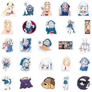 AVRIL Cute Hololive Vtuber Stickers Creativity Graffiti Stickers Gawr