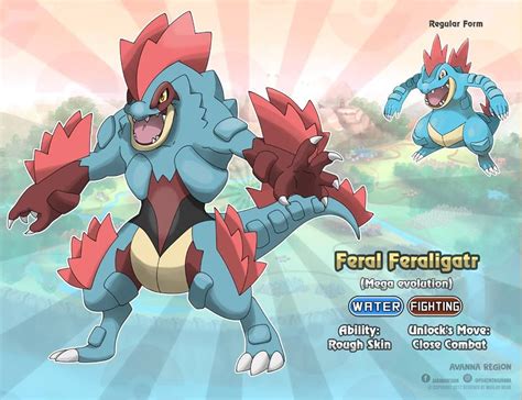 Best Mega Feraligatr By Avanna Region Artofit