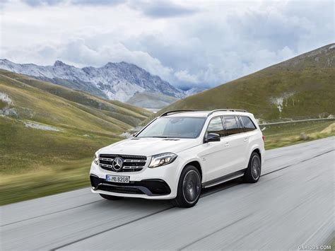 2017 Mercedes Amg Gls 63 4matic Color Designo Diamond White Bright