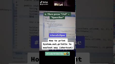 Tips Tricks How To Print System Out Println In Easiest Way Shortcut