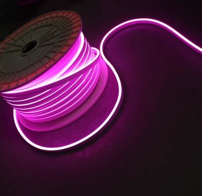 V Mm Pink Neon Flexible Led Strips Mini Flex Led Neon Rope Light