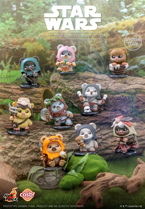 Hot Toys Launches Star Wars Ewoks Cosbi Bobble Head Collection