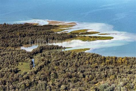 Luftaufnahme Chiemsee M Ndung Der Tiroler Achen In Bersee Im