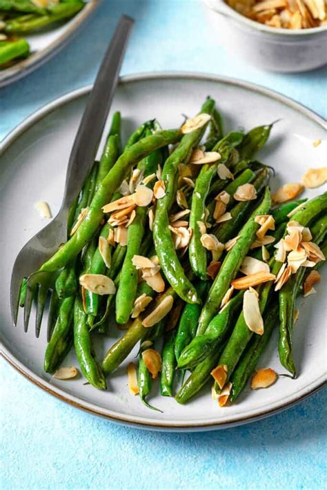 Roasted Green Beans The Mediterranean Dish