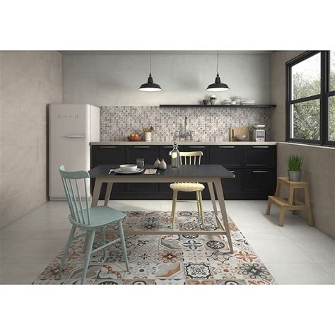 Pavimento De Pasta Vermelha Geotiles Branco Leroy Merlin Vintage