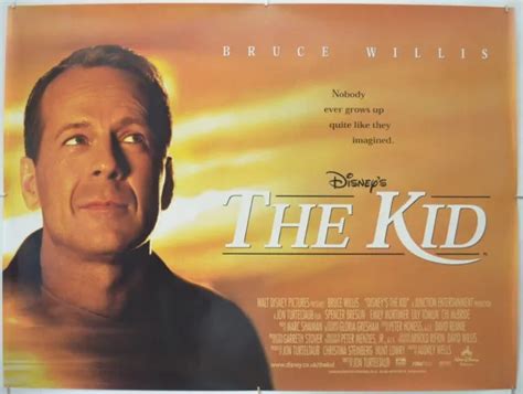 Disney S The Kid Original Cinema Quad Movie Poster Bruce