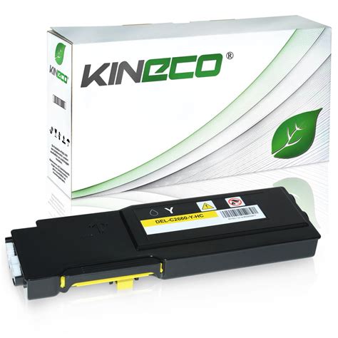 Toner Kompatibel Zu Dell C2660 XL YR3W3 593 BBBR XL Yellow Kineco Shop