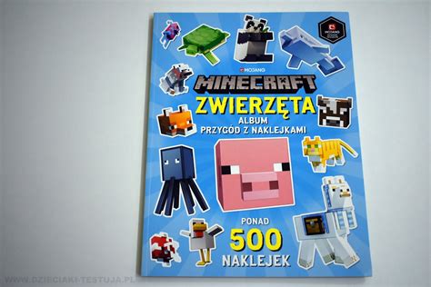 Minecraft Album Przyg D Z Naklejkami Dzieciaki Testuja Pl Recenzje