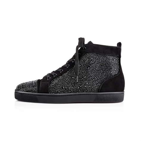 Christian Louboutin Men Louis Strass Black