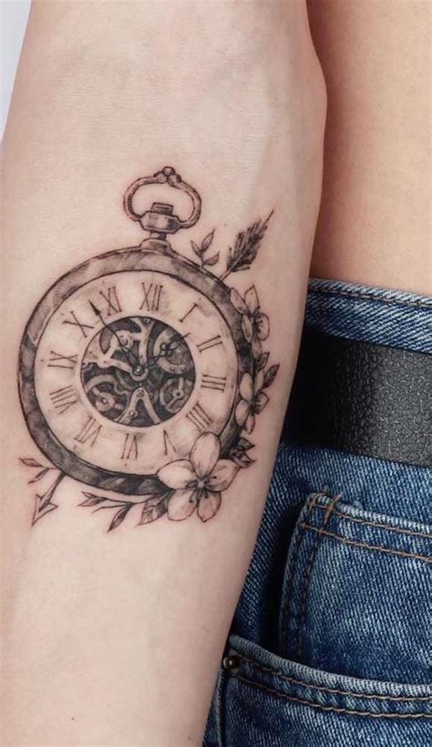 Tatuagem de relógio qual o significado combinações e fotos