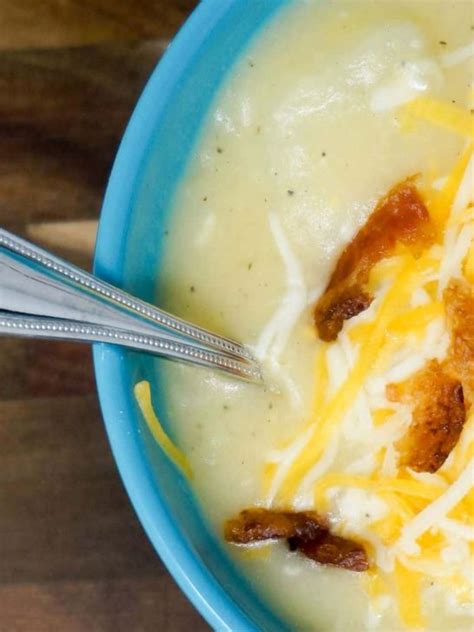 Instant Pot Loaded Baked Potato Soup Grace Like Rain Blog