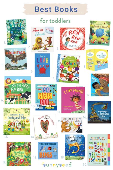 Best Books for Toddlers — Sunnyseed