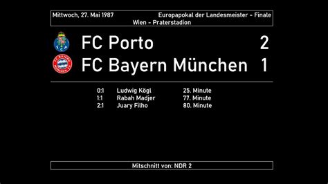 Fc Porto Fc Bayern M Nchen Europapokal Der