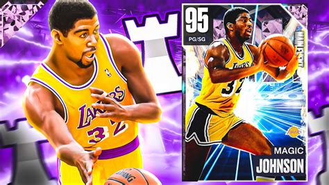 Pink Diamond Magic Johnson Went Crazynba 2k23 Myteam Youtube