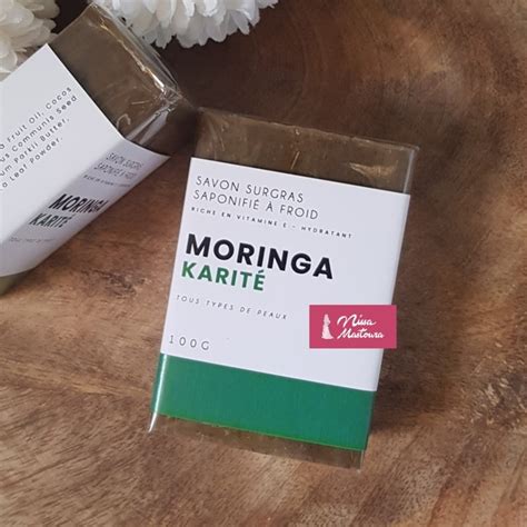 Savon moringa karité saponification à froid nissamastoura