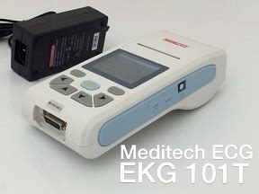 One Channel Ecg With Touch Keyboard And Large Storage Meditech