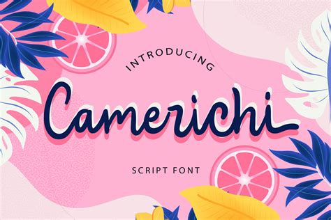 Camerichi Font By Vunira · Creative Fabrica