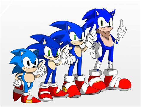 Sonic Generations Modern Sonic And Classic Sonic