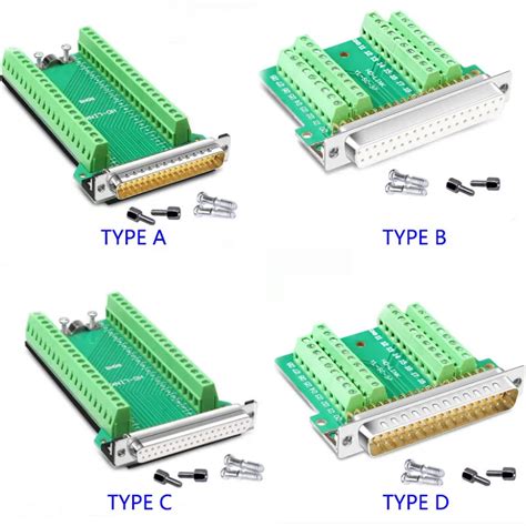 Db Female Male Connector D Sub Pin Port Terminal Breakout