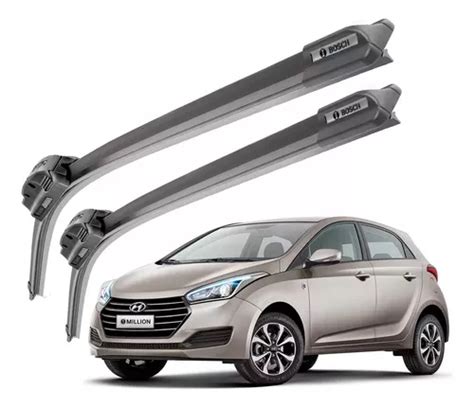 Palheta Limpador Parabrisa Bosch Aerofit Hyundai Hb20 2019