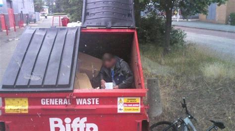 The Growing Issue Of Homeless People Sleeping In Bins Bbc News