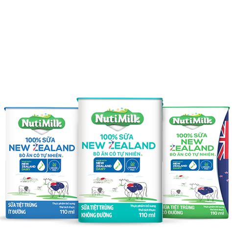 100 New Zealand Milk From Natural Grass Bred Cows Nutifood