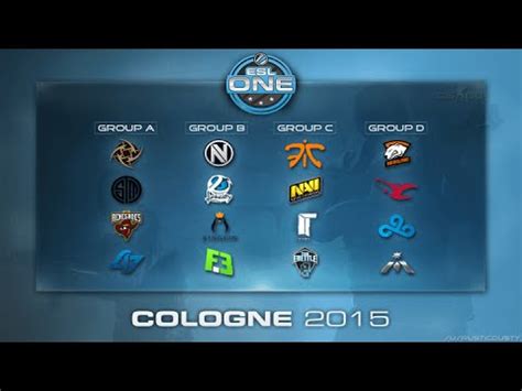 Pick Em Challenge ESL One Cologne 2015 Day 1 YouTube