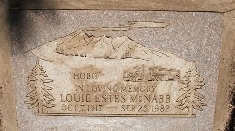 Louie Estes Hobo Mcnabb Find A Grave Memorial