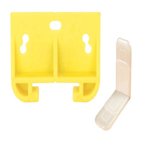 Prime Line R 7128 Drawer Track Guide Plastic Center Guide Yellow