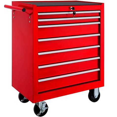 Roller Tool Cabinet Storage Chest Drawers Garage Workshop Trolley