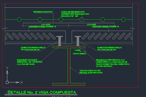 Detalle De Losacero Descargar En Dwg Detalles Cad