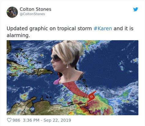 Tropical Storm Karen Memes | Fun