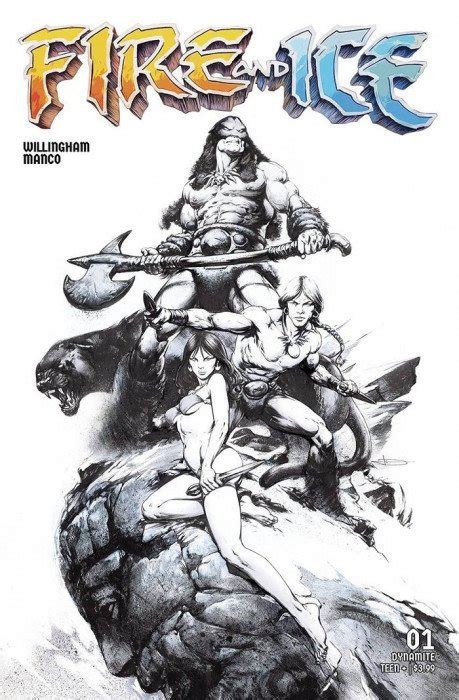 Fire And Ice 1j Dynamite Entertainment Comic Book Value And Price Guide