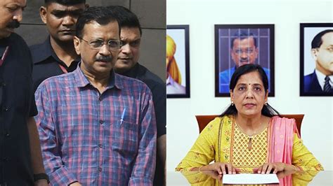 Aap Alleges Arvind Kejriwal Being Tortured In Tihar Jail Wife Asked To Meet Through Glass Window