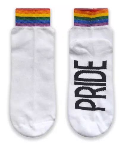 Medias Pride Blancas Amor Es Amor Orgullo Gay Lgbtq Mercadolibre