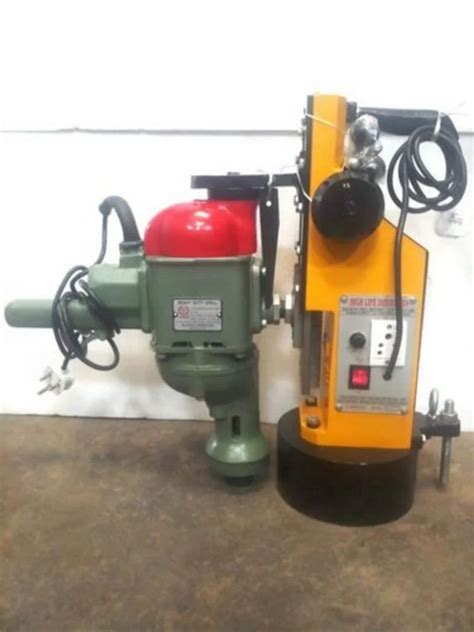 Magnetic Drill Stand With Ralli Wolf Make Cap Mm Drill Machine Hl