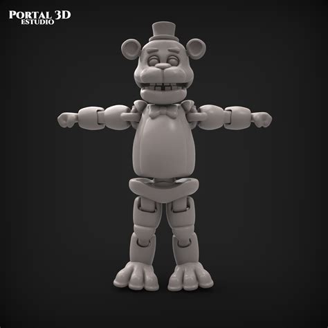 Stl File Five Nights At Freddy S Print In Place Without Support D