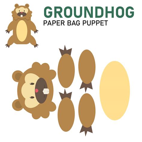 Free Printable Paper Puppet Templates