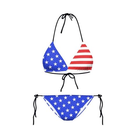 Swim Sexy American Flag Stars Stripes Bikini Set Poshmark