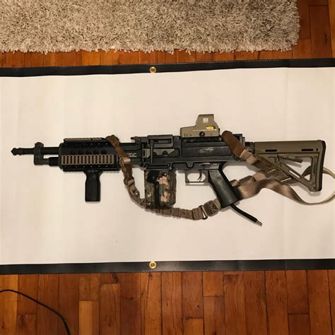 SOLD HPA KAC LMG Package HopUp Airsoft