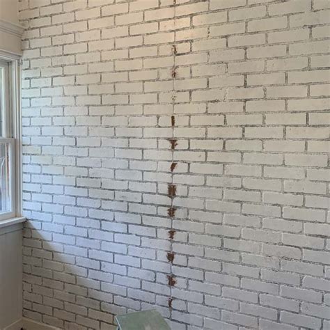 How To Install Faux Brick Wall Hallstrom Home