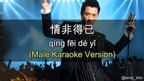 Qing Fei De Yi Harlem Yu Ktv Karaoke Male Key Pinyin