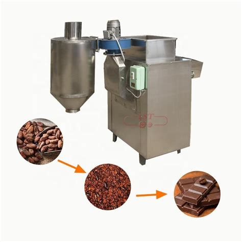 Cocoa Bean Peeling Machine Automatic Cacao Winnower Coffee Bean Skin