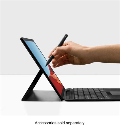 Best Buy Surface Pro X Touch Screen Microsoft Sq Gb Memory Gb